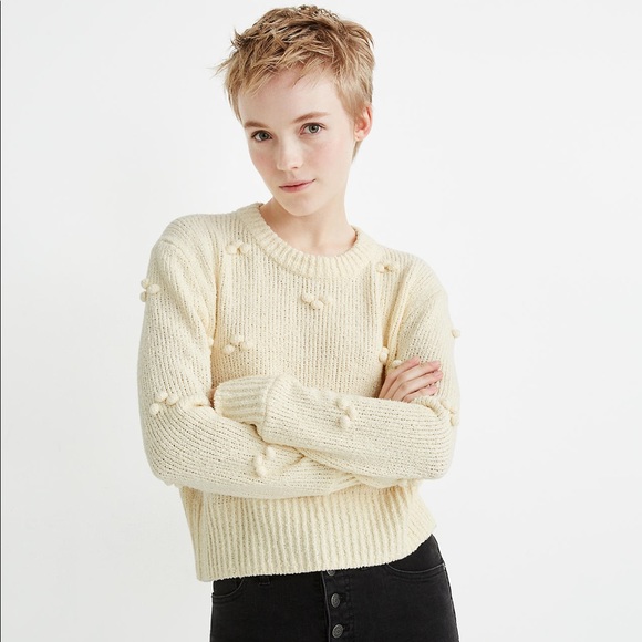 Dotted Bobble Pullover Sweater - Picture 5 of 5